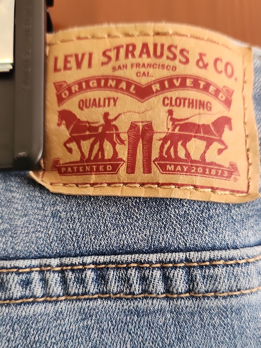 Levis High Rise Bootcut Jeans - Picture 2 of 5